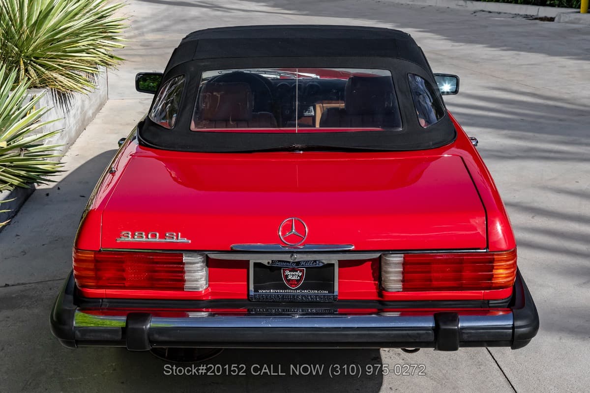 1985 Mercedes 380SL with 2 tops thumbnail 8