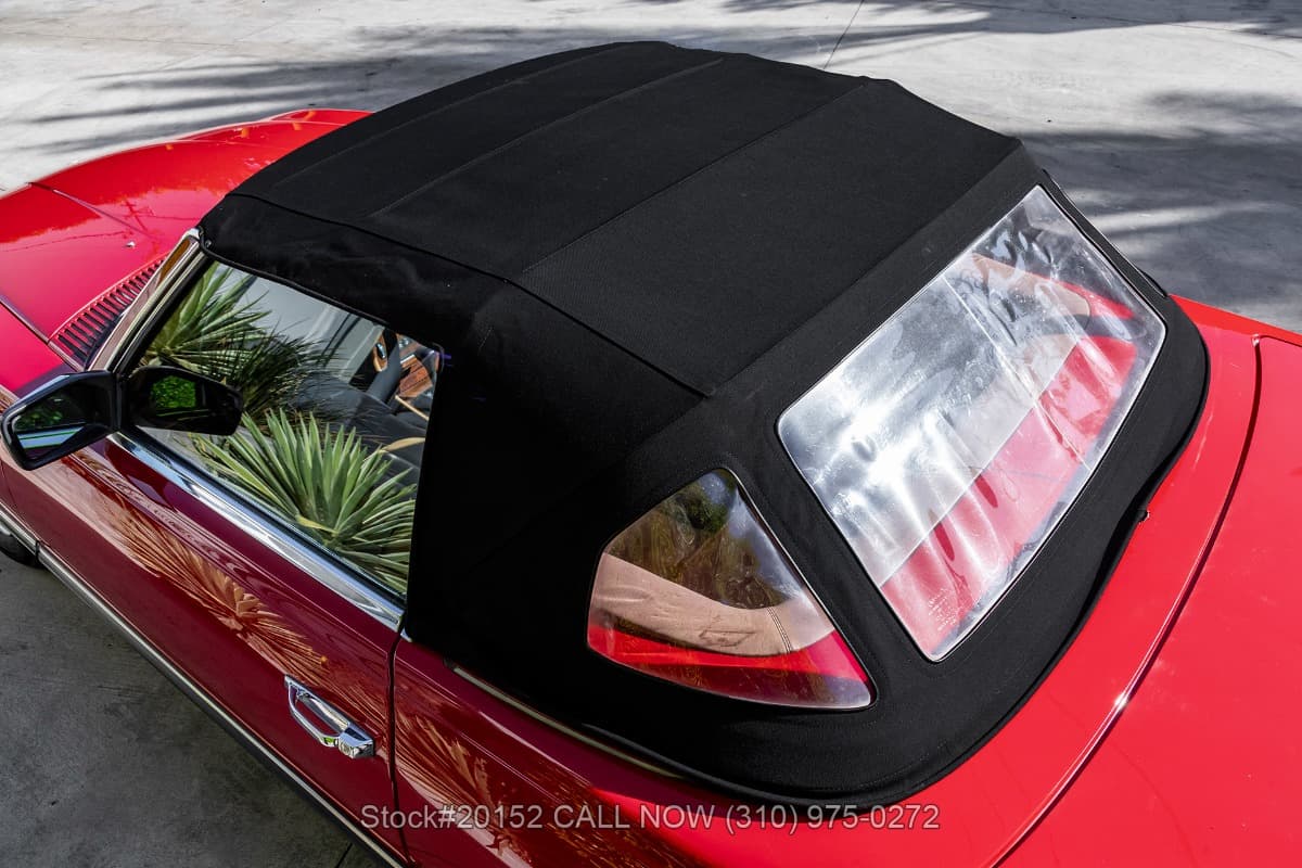1985 Mercedes 380SL with 2 tops thumbnail 9