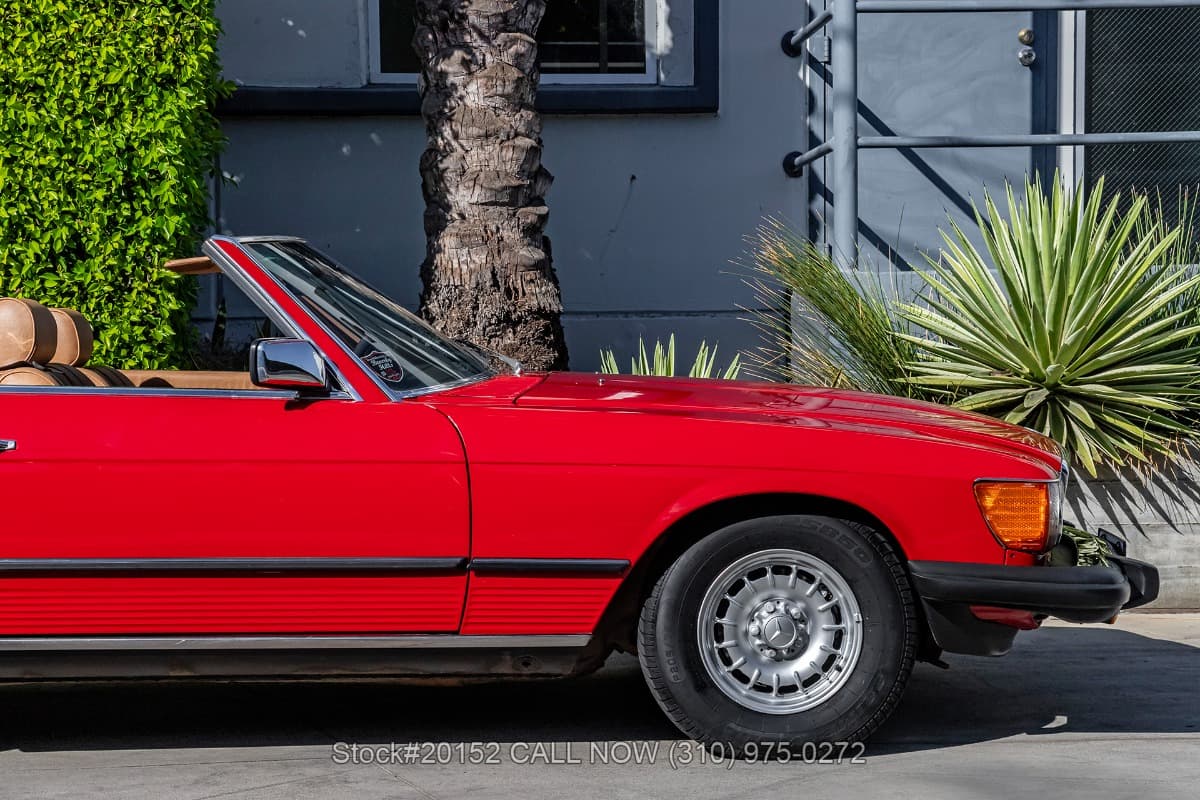 1985 Mercedes 380SL with 2 tops thumbnail 14