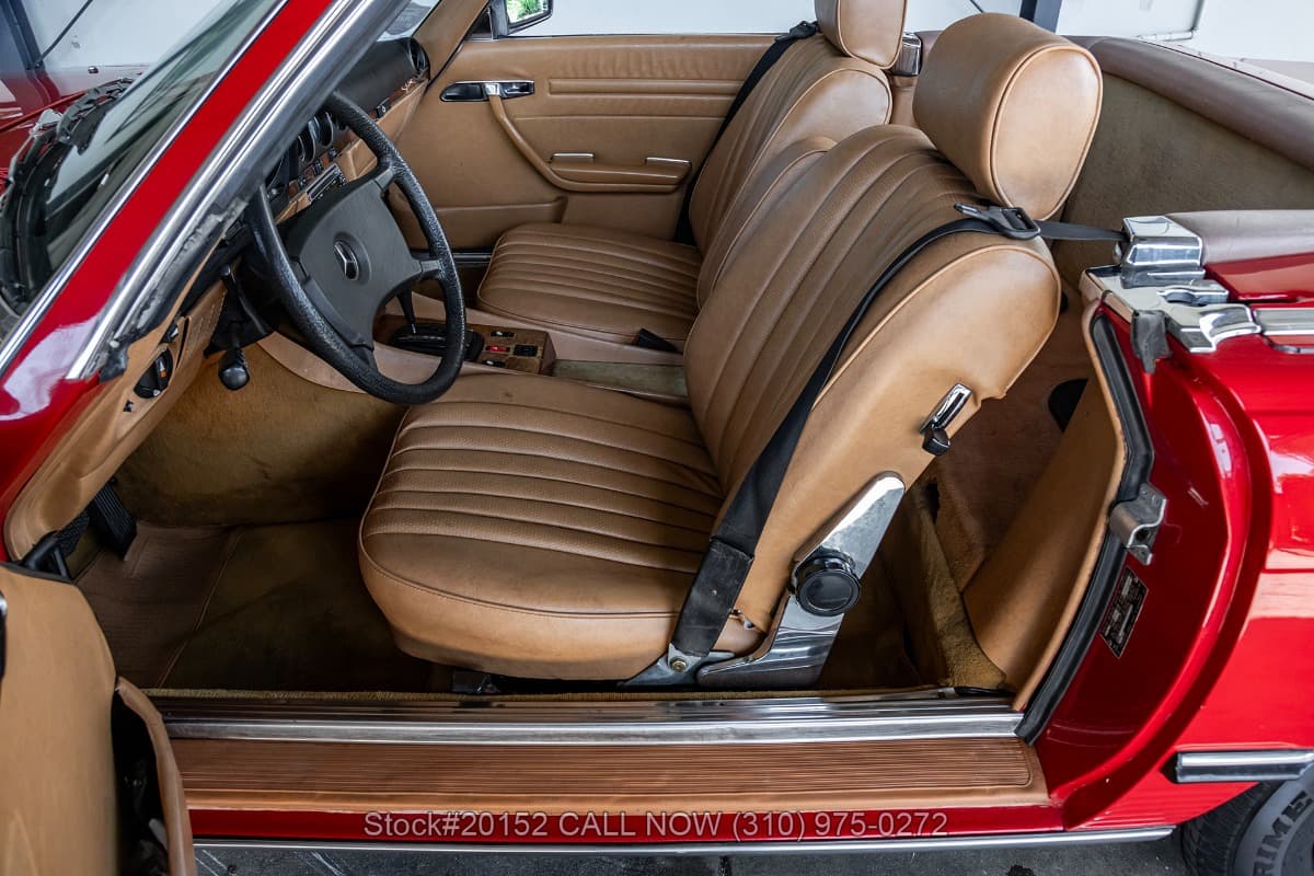 1985 Mercedes 380SL with 2 tops thumbnail 17