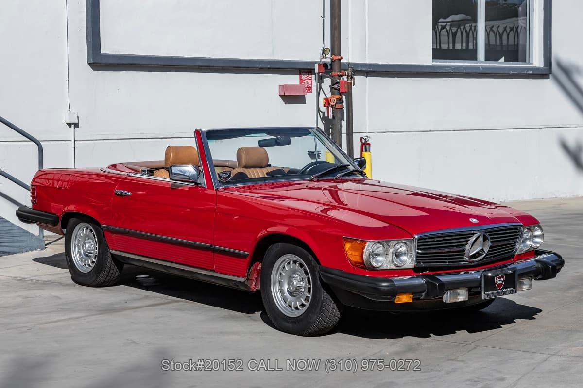 1985 Mercedes 380SL with 2 tops thumbnail 3