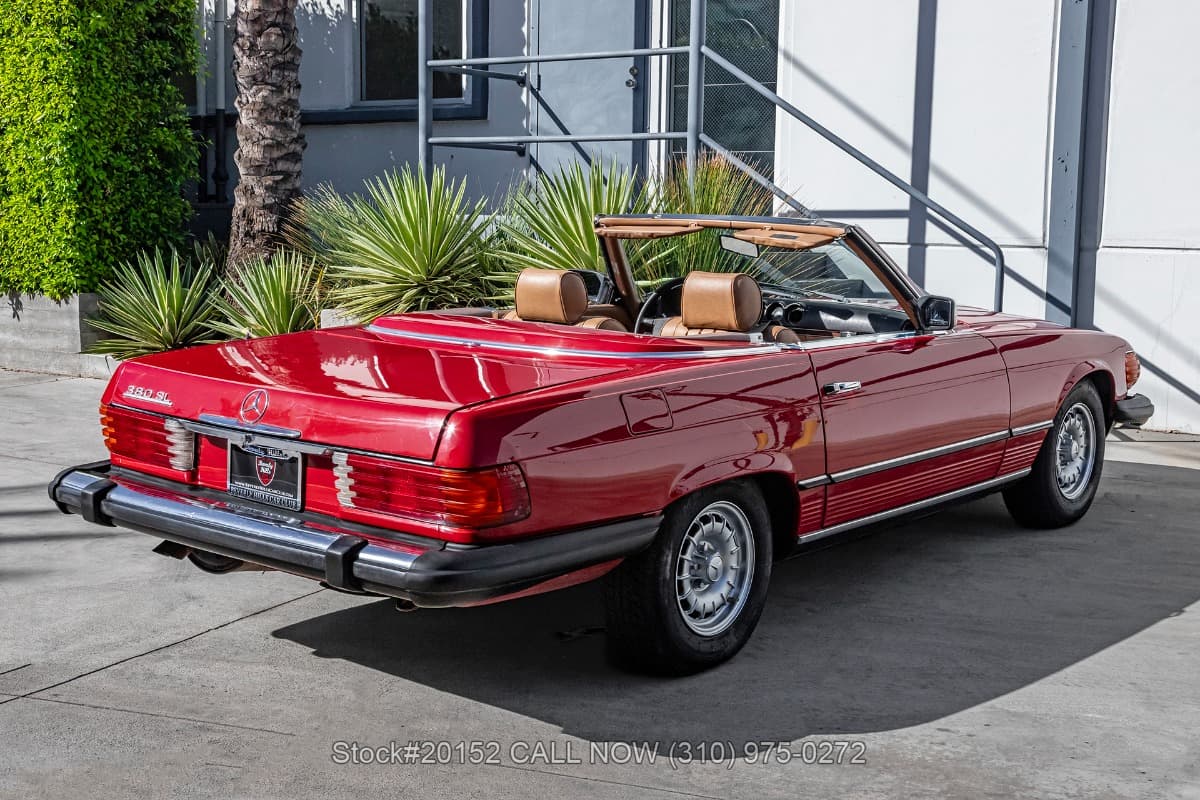1985 Mercedes 380SL with 2 tops thumbnail 4
