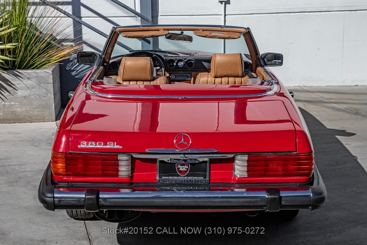1985 Mercedes 380SL with 2 tops thumbnail 5
