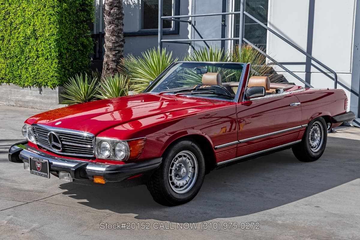 1985 Mercedes 380SL with 2 tops thumbnail 6
