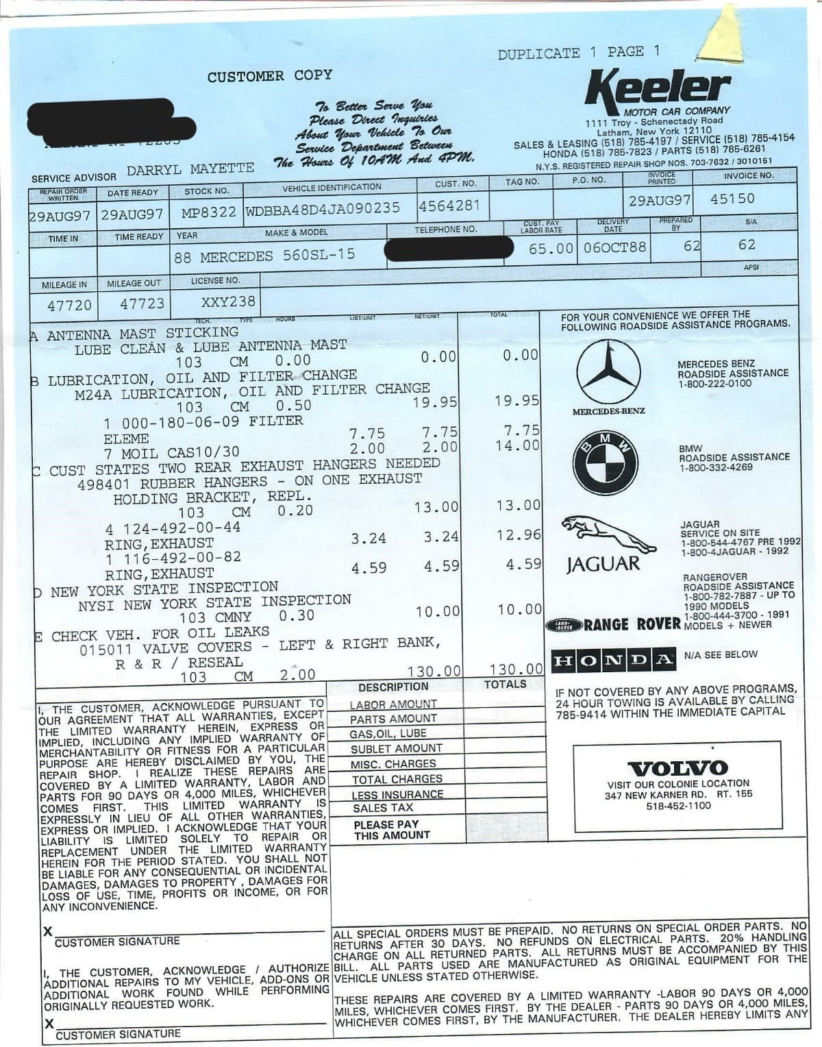 1988 Mercedes 560SL thumbnail 26