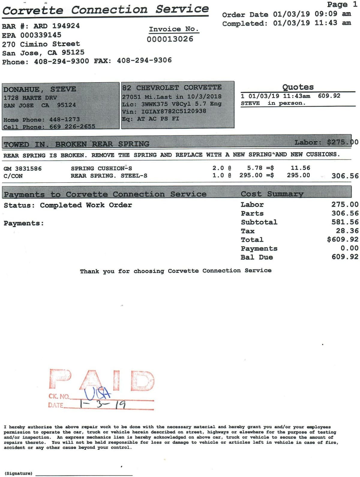 1982 Chevrolet Corvette T-Top thumbnail 26