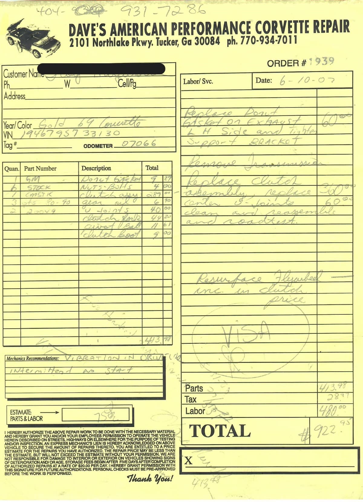 1969 Chevrolet Corvette Convertible L46 Special High Performance 4-Speed thumbnail 25