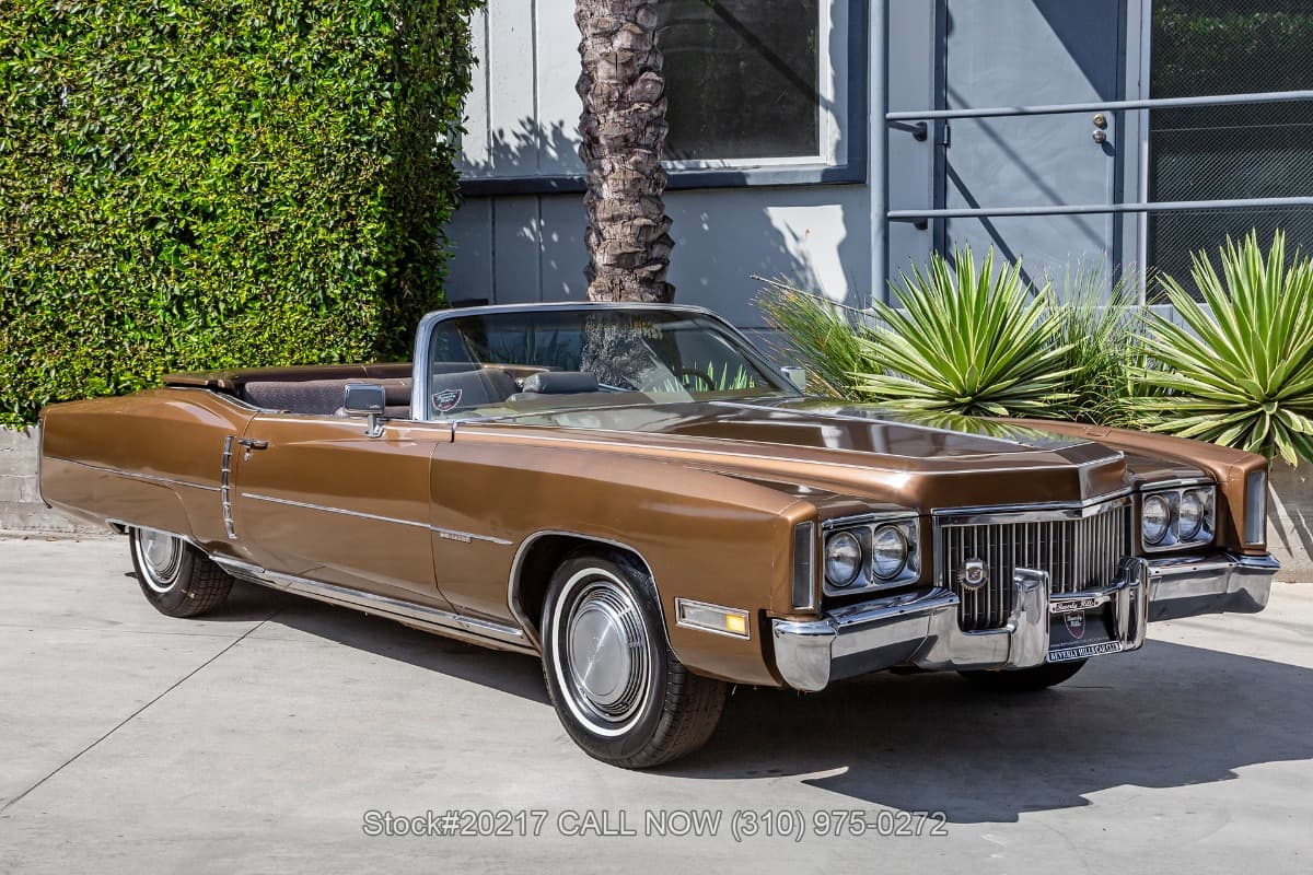 1972 Cadillac Eldorado Convertible — photo 1