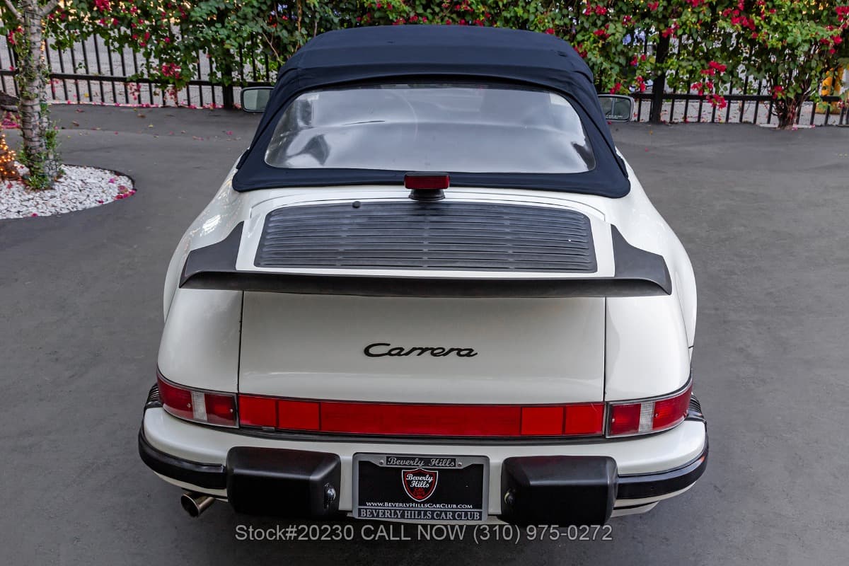 1988 Porsche Carrera Cabriolet thumbnail 8