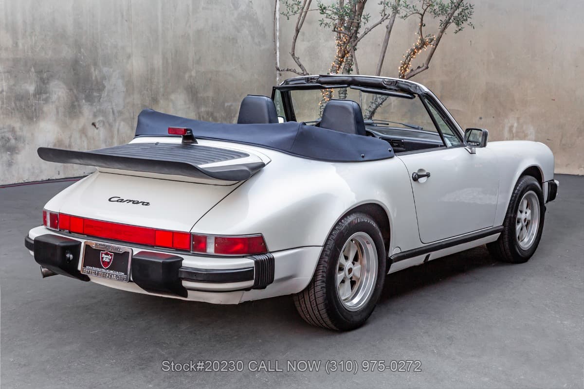 1988 Porsche Carrera Cabriolet thumbnail 4