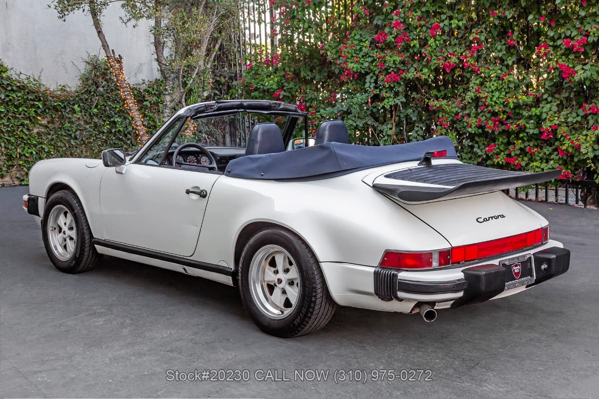 1988 Porsche Carrera Cabriolet thumbnail 5