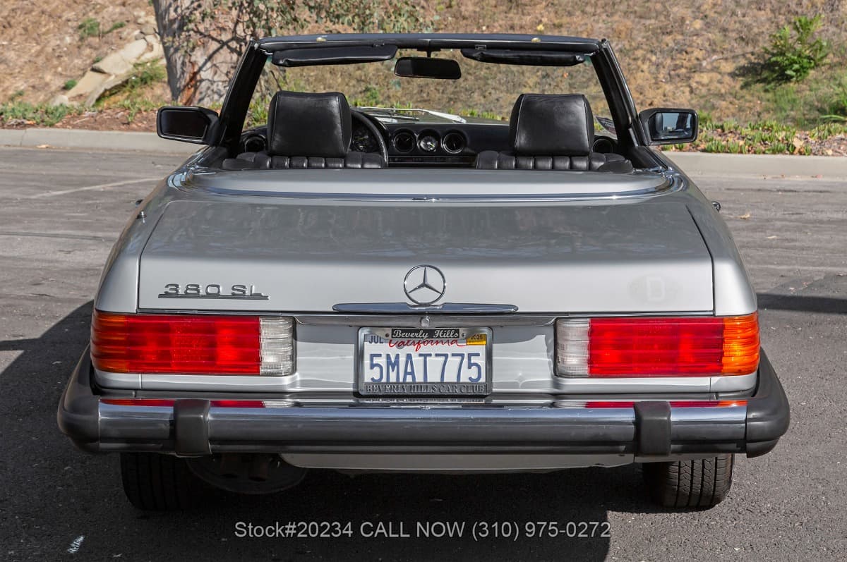 1984 Mercedes 380SL thumbnail 4