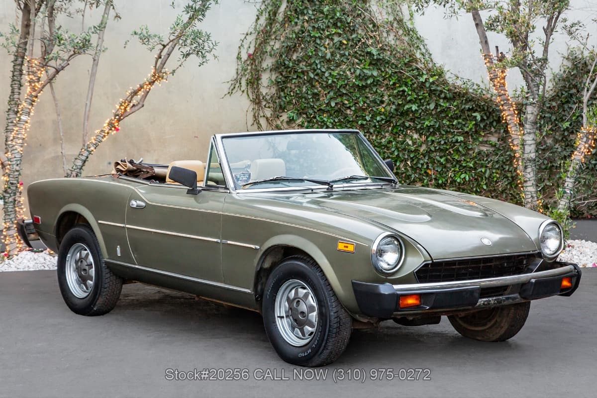 1980 Fiat 124 Spider 2000 — photo 1