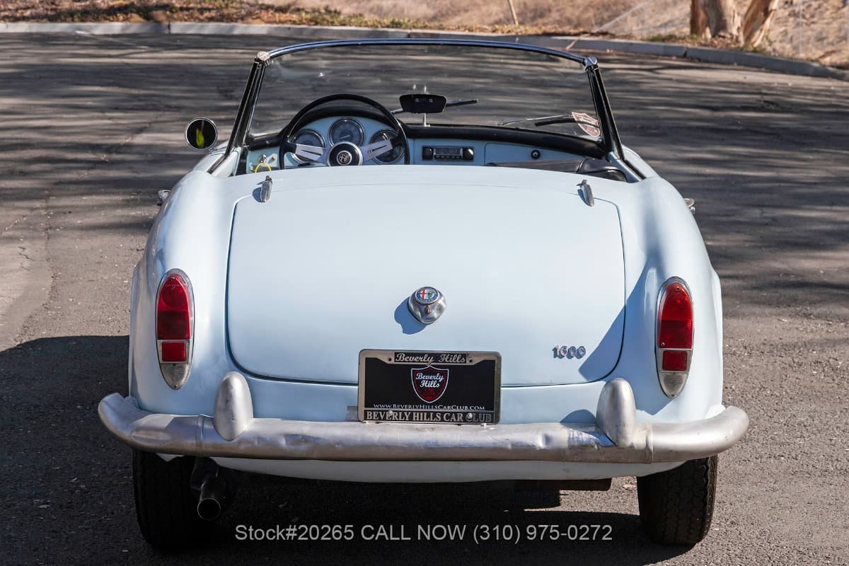 1964 Alfa Romeo Giulia Spider 1600 Normale thumbnail 6