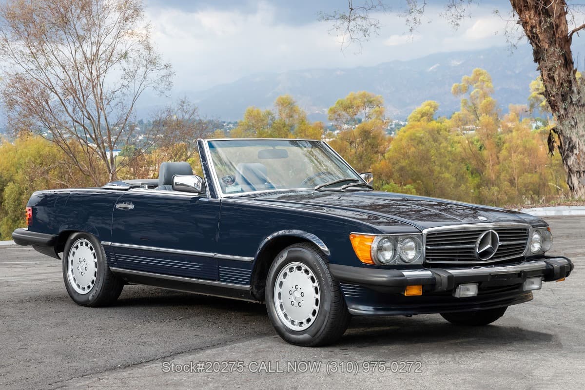 1987 Mercedes 560SL with 2 tops — photo 1