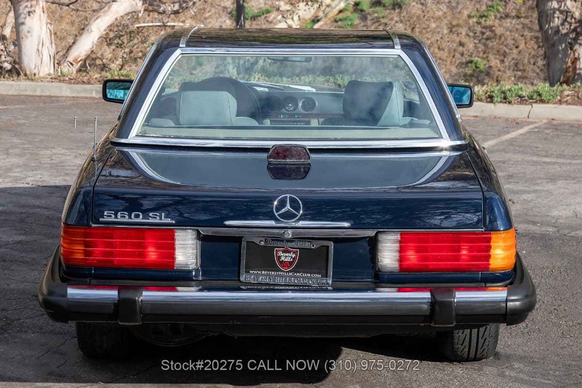 1987 Mercedes 560SL with 2 tops thumbnail 10
