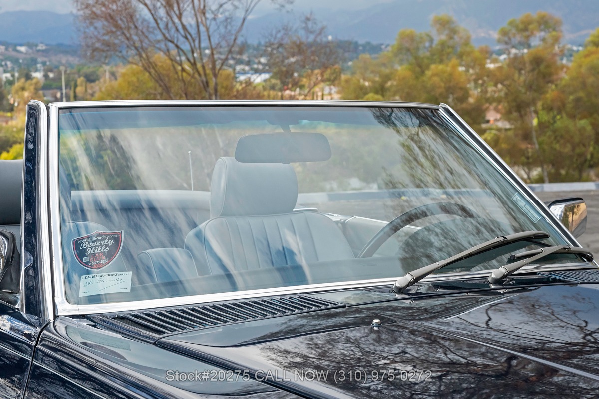 1987 Mercedes 560SL with 2 tops thumbnail 12