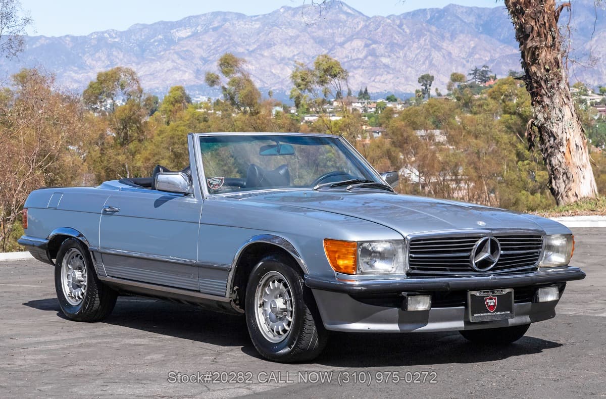 1977 Mercedes 280SL Euro-Spec Roadster with two tops — photo 1