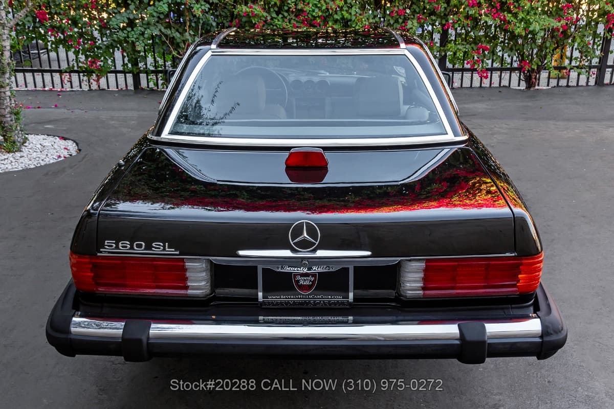 1987 Mercedes 560SL with 2 tops thumbnail 10