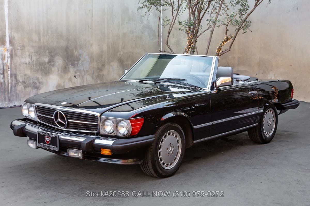 1987 Mercedes 560SL with 2 tops thumbnail 5