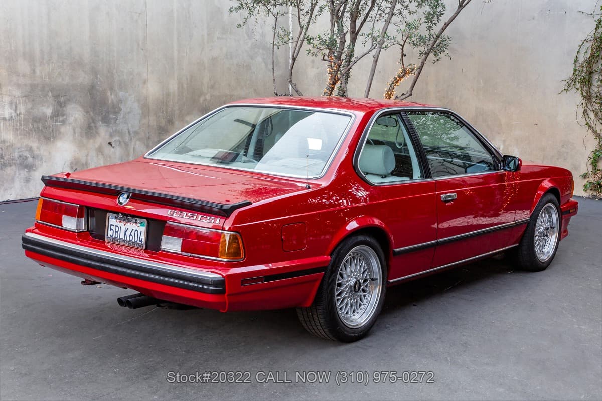 1988 BMW 635CSi thumbnail 4