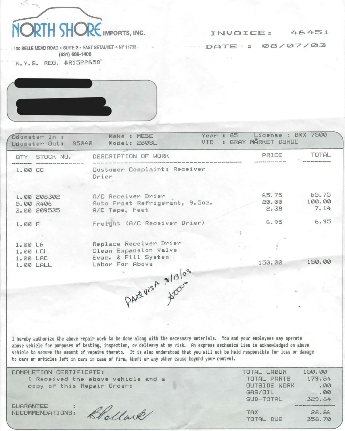 1985 Mercedes 280SL Euro-Spec Roadster thumbnail 25