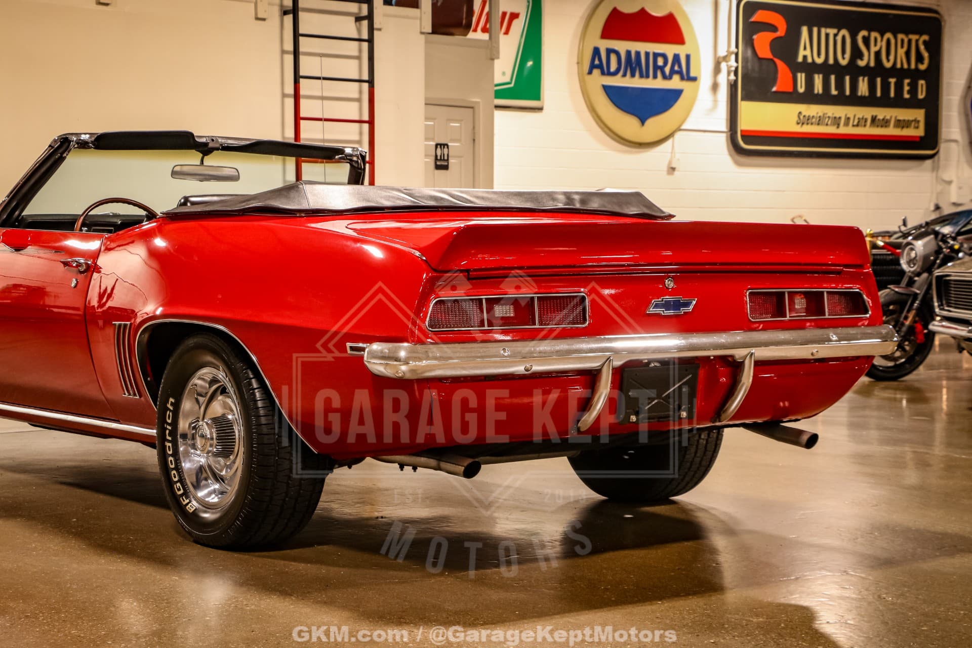 1969 Chevrolet Camaro Convertible thumbnail 8