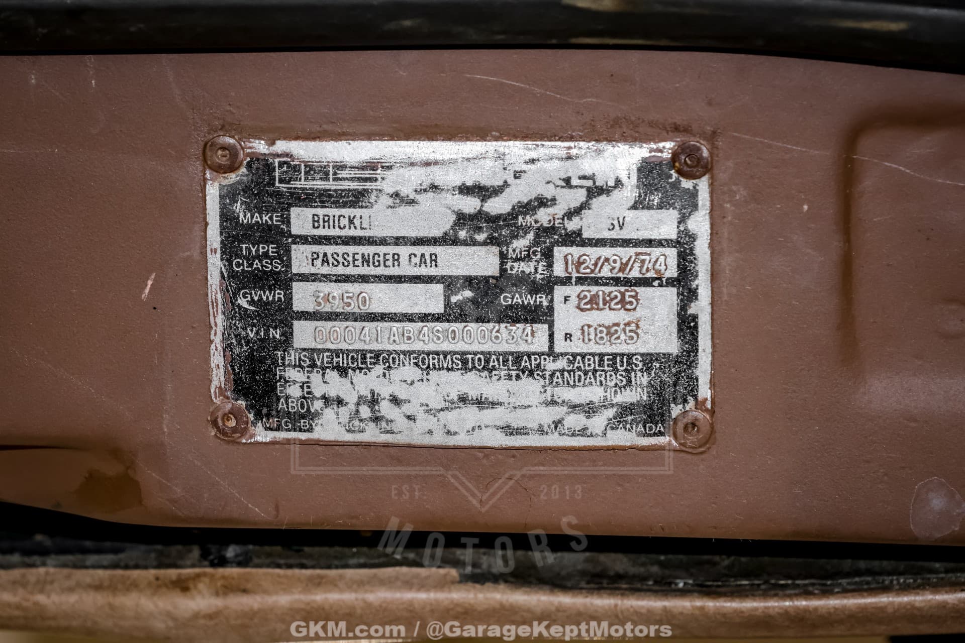 1974 Bricklin SV-1 thumbnail 16