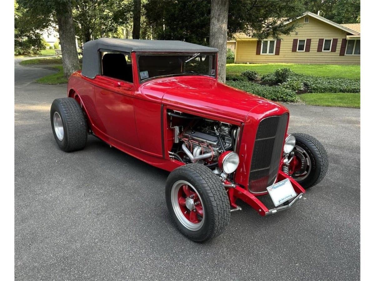 1932 Ford Cabriolet Highboy Custom thumbnail 6