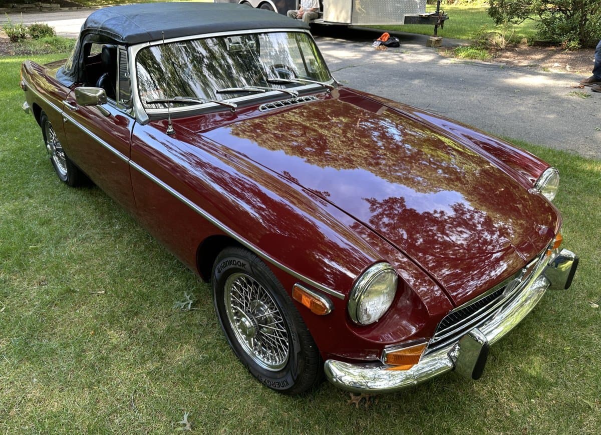 1973 MG MGB Chrome Bumper Roadster thumbnail 4