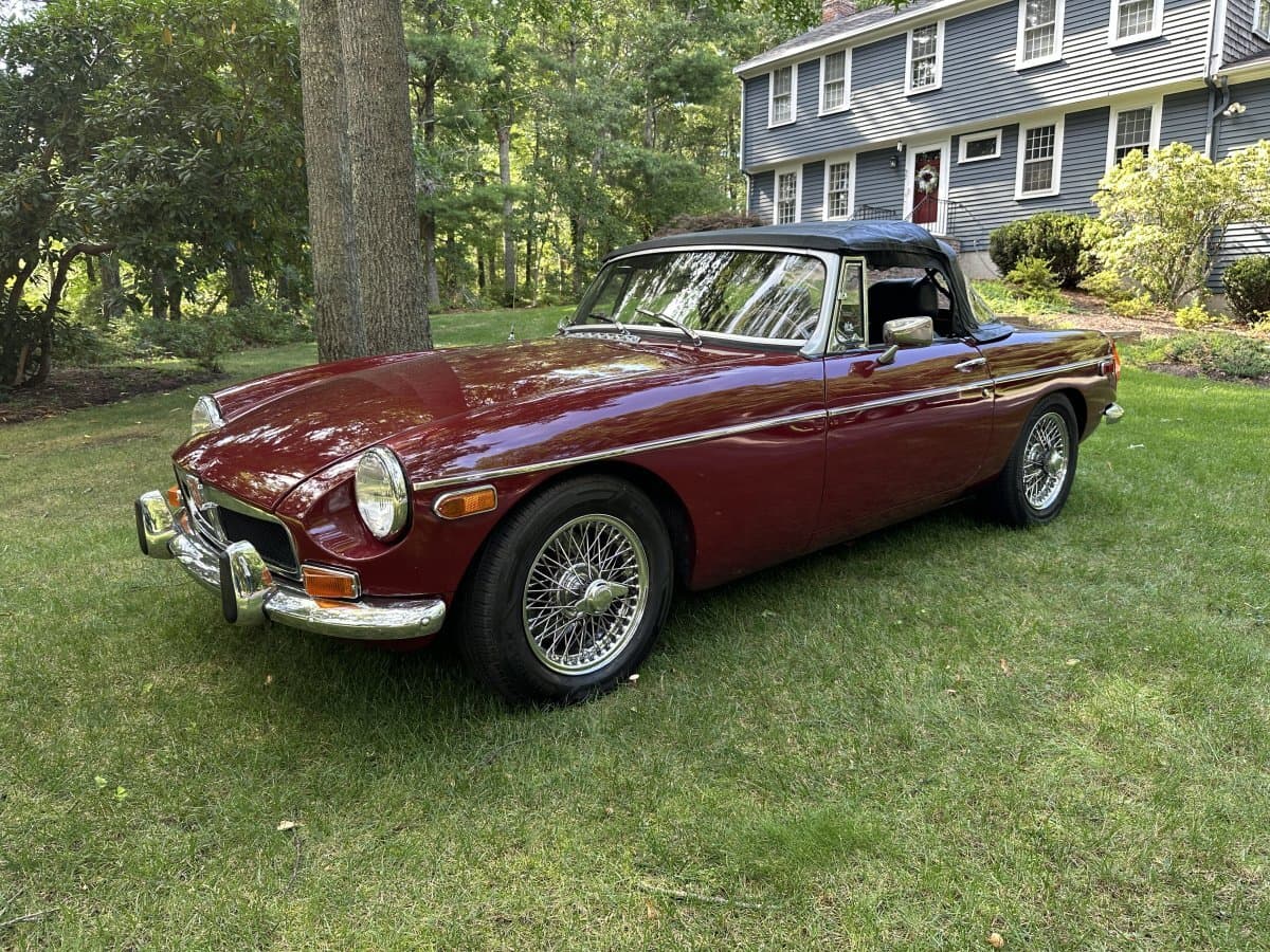 1973 MG MGB Chrome Bumper Roadster thumbnail 6