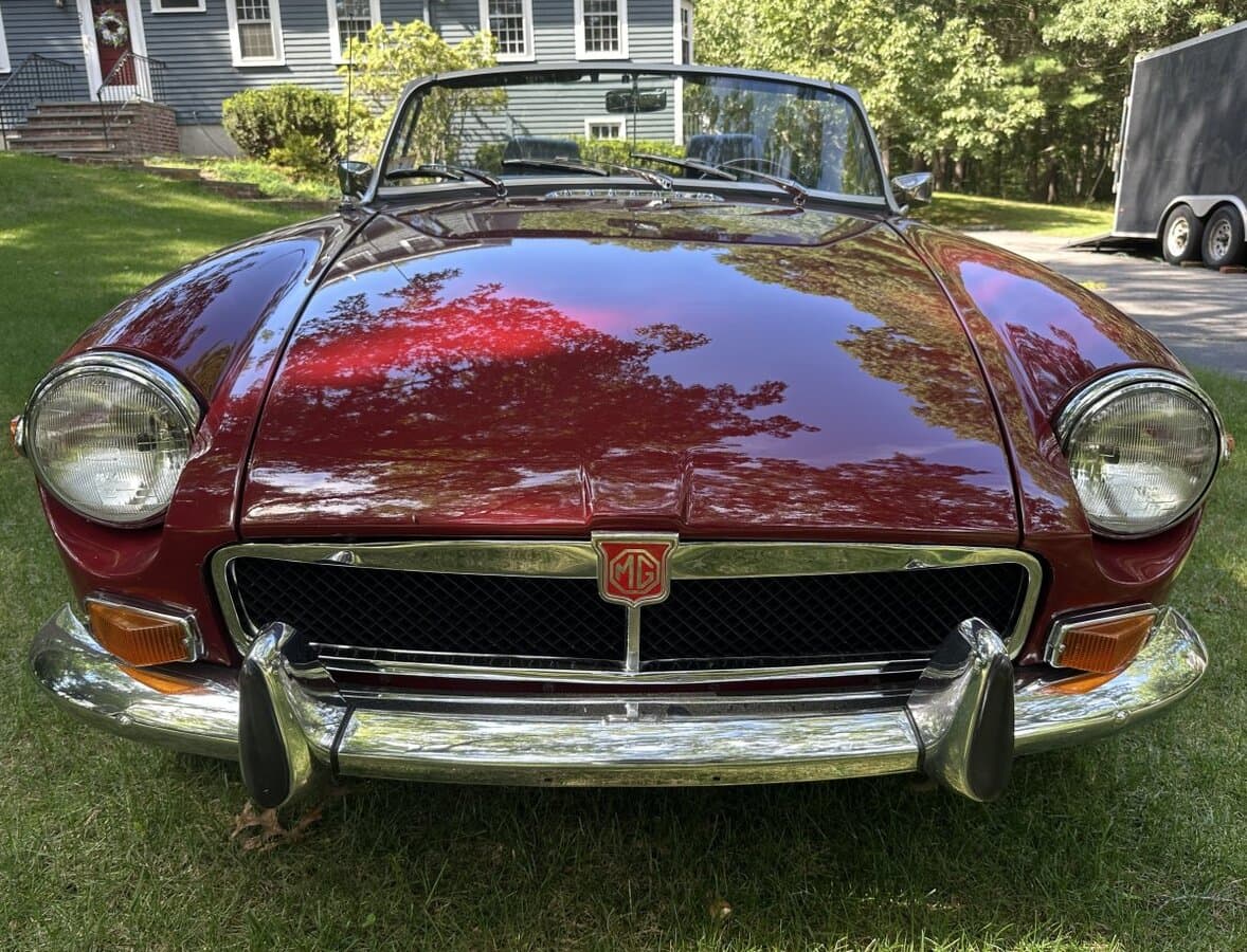 1973 MG MGB Chrome Bumper Roadster thumbnail 9