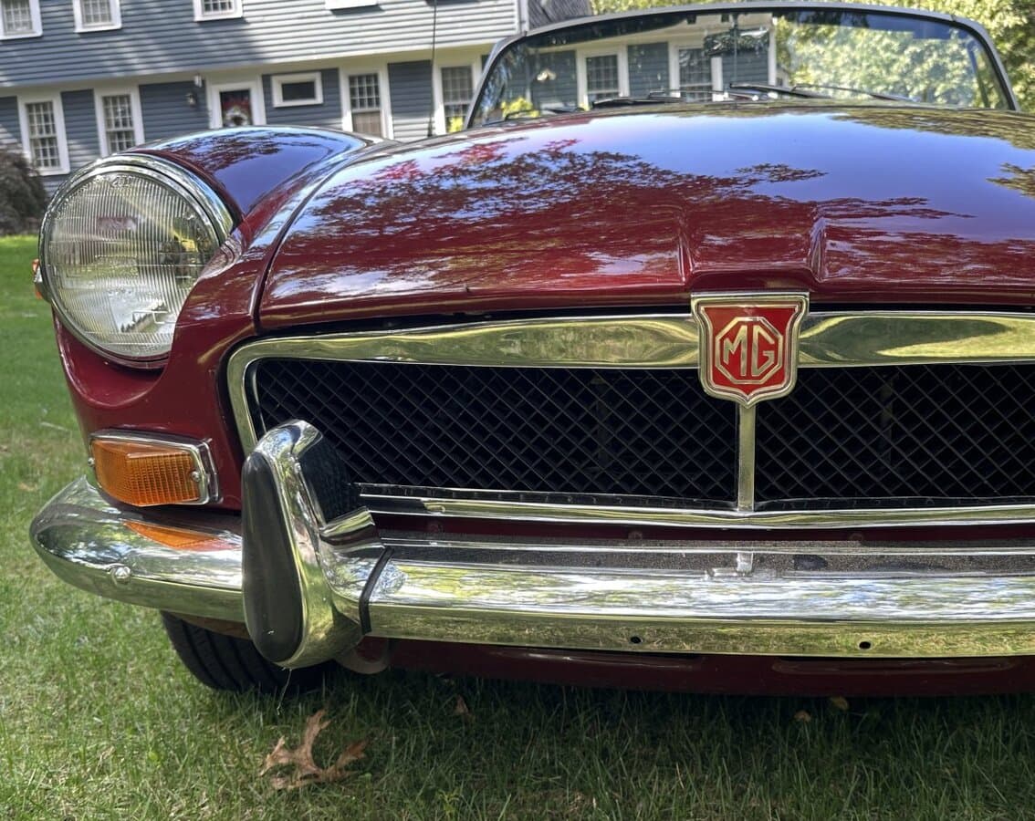 1973 MG MGB Chrome Bumper Roadster thumbnail 10