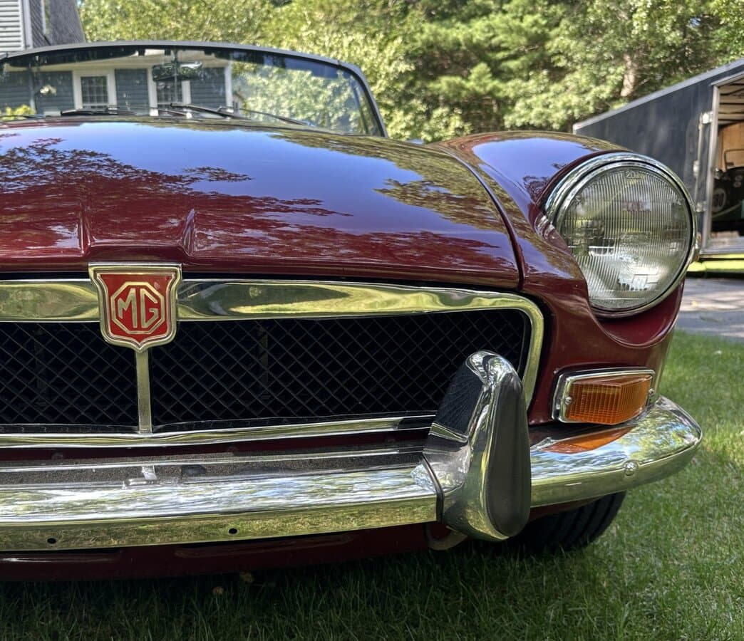 1973 MG MGB Chrome Bumper Roadster thumbnail 11