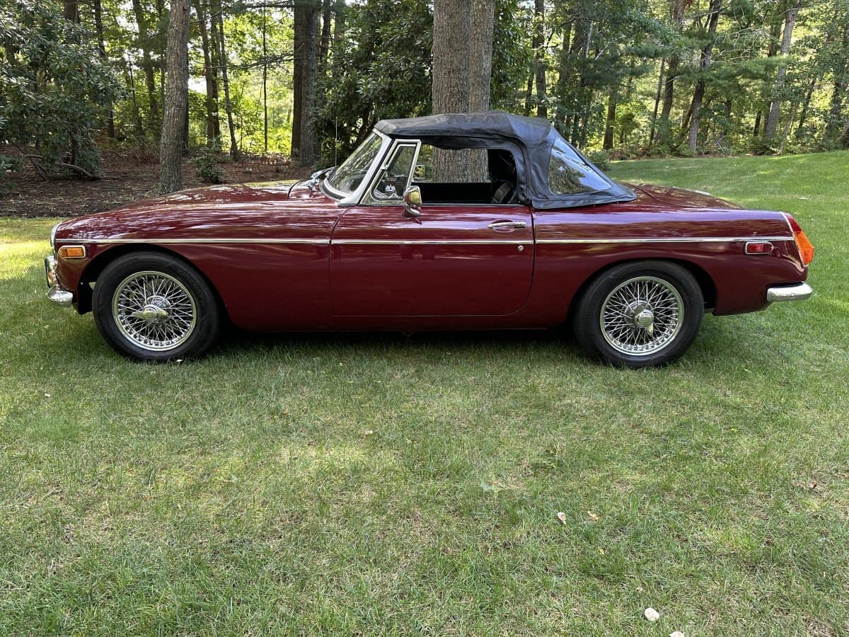 1973 MG MGB Chrome Bumper Roadster thumbnail 26