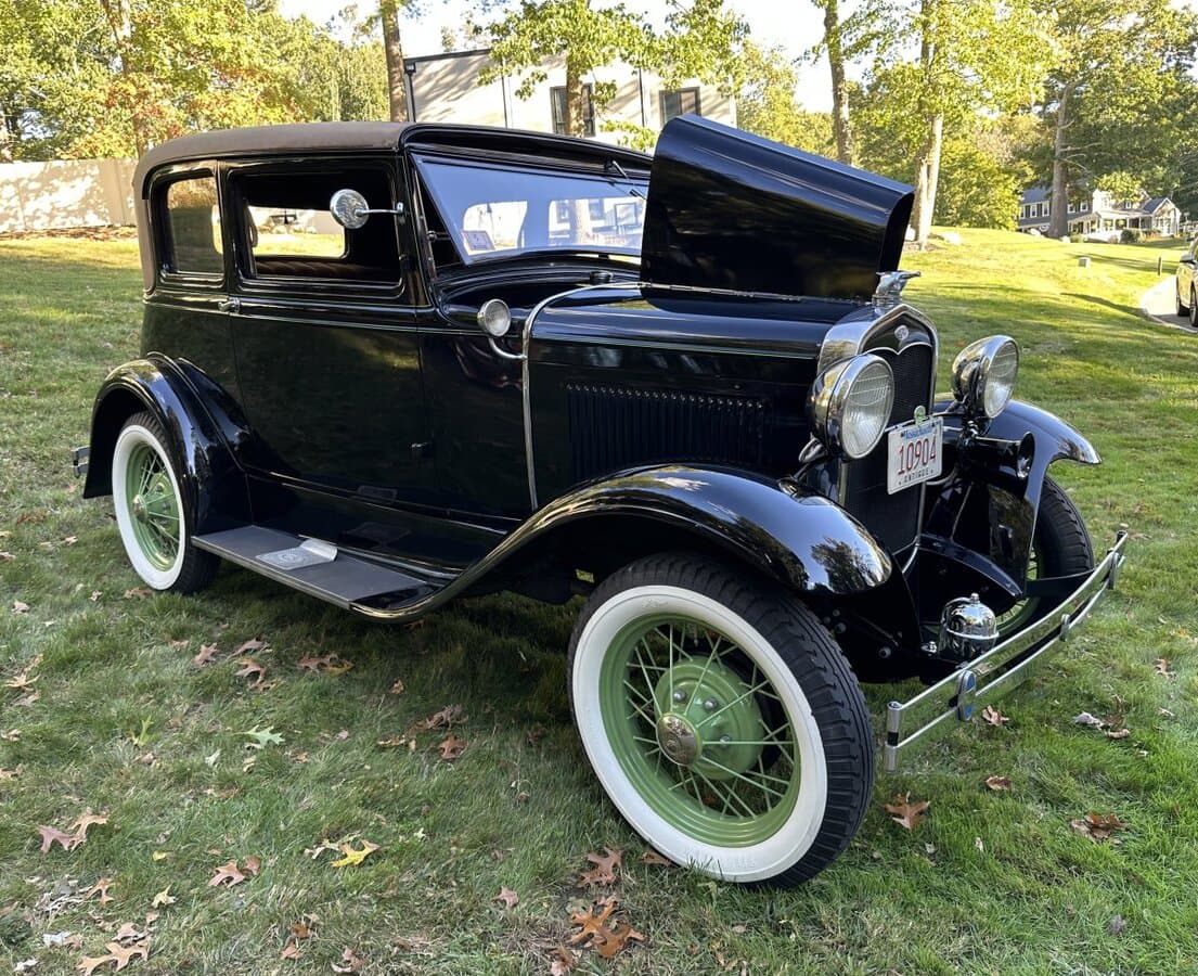 1931 Ford Model A Victoria Leatherback thumbnail 9