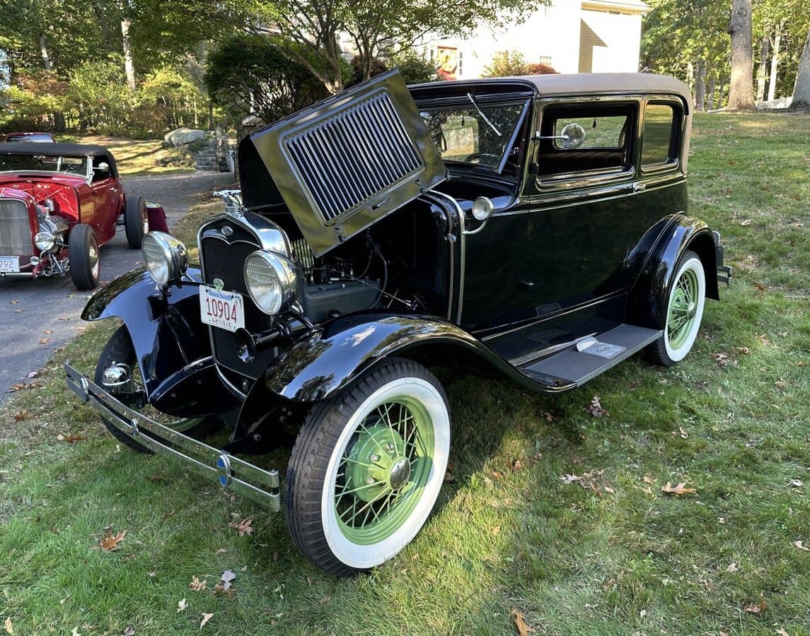 1931 Ford Model A Victoria Leatherback thumbnail 10
