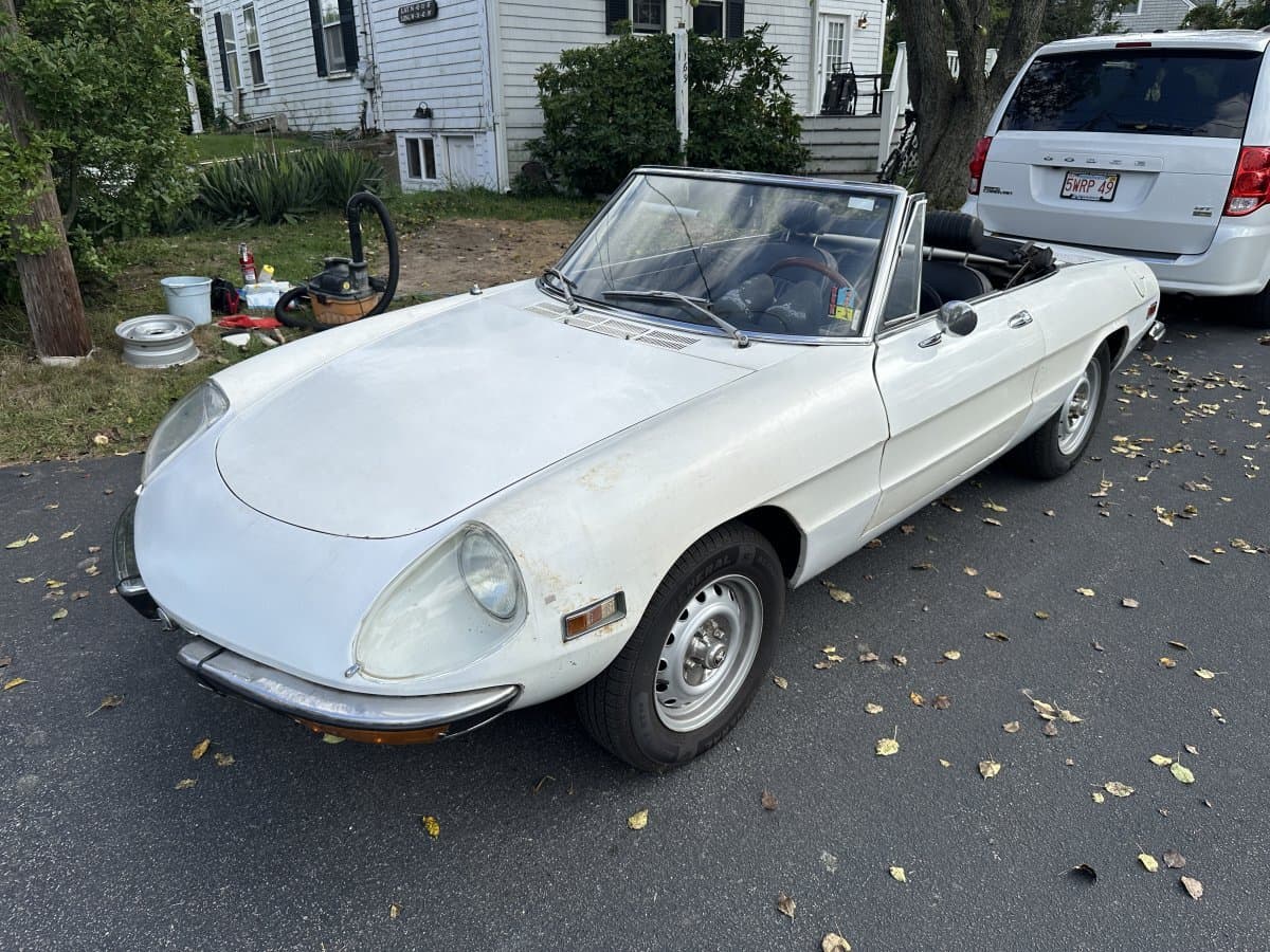 1971 Alfa Romeo Spider Convertible Project — photo 2