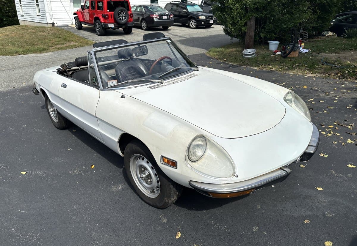 1971 Alfa Romeo Spider Convertible Project thumbnail 4