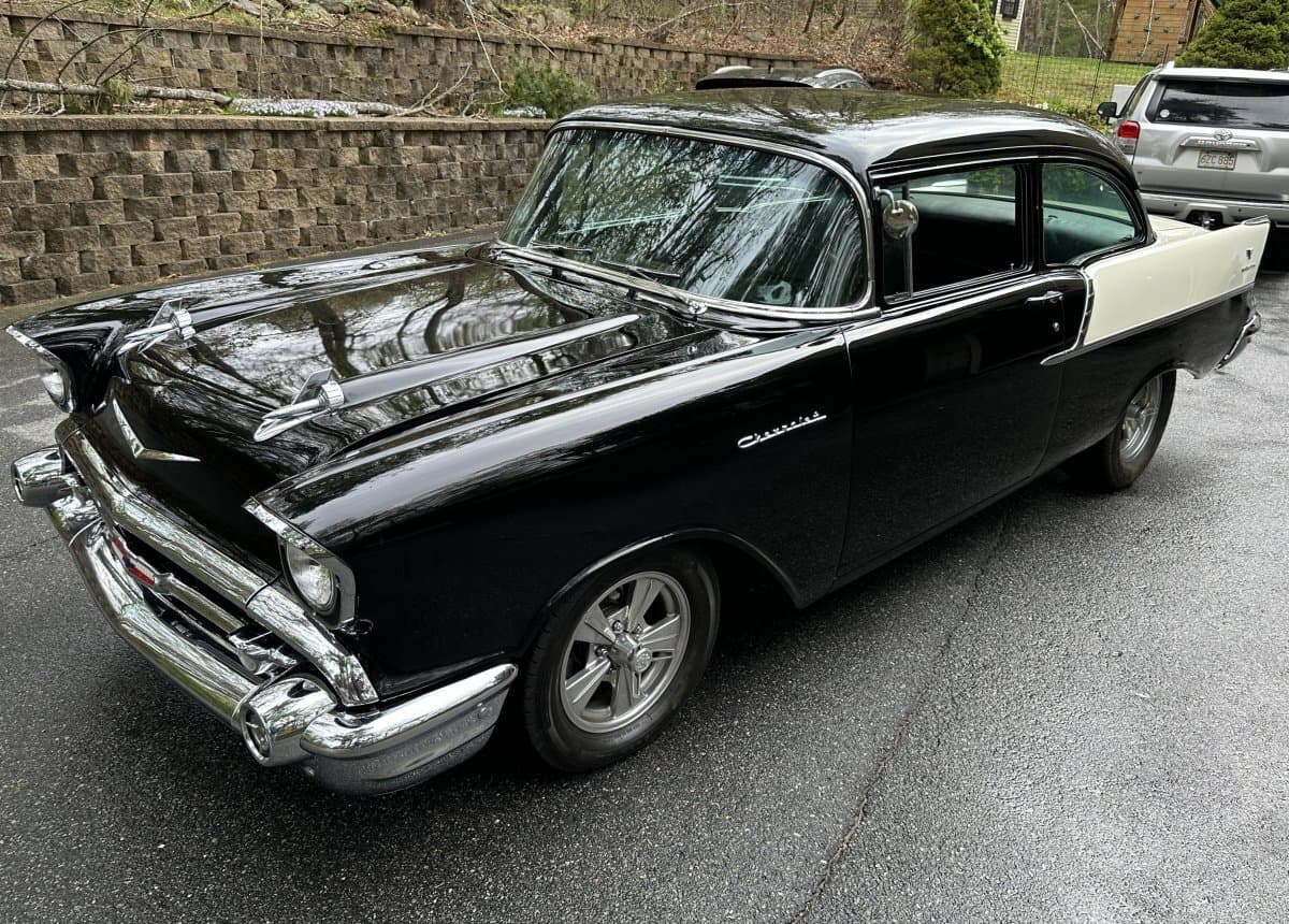 1957 Chevrolet 210 Black Widow Tribute — photo 1