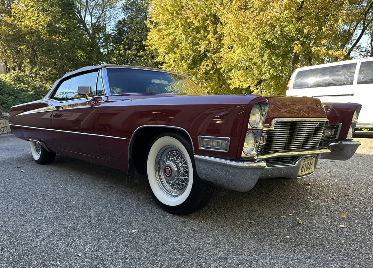 1968 Cadillac Deville 2 Door Convertible thumbnail 3