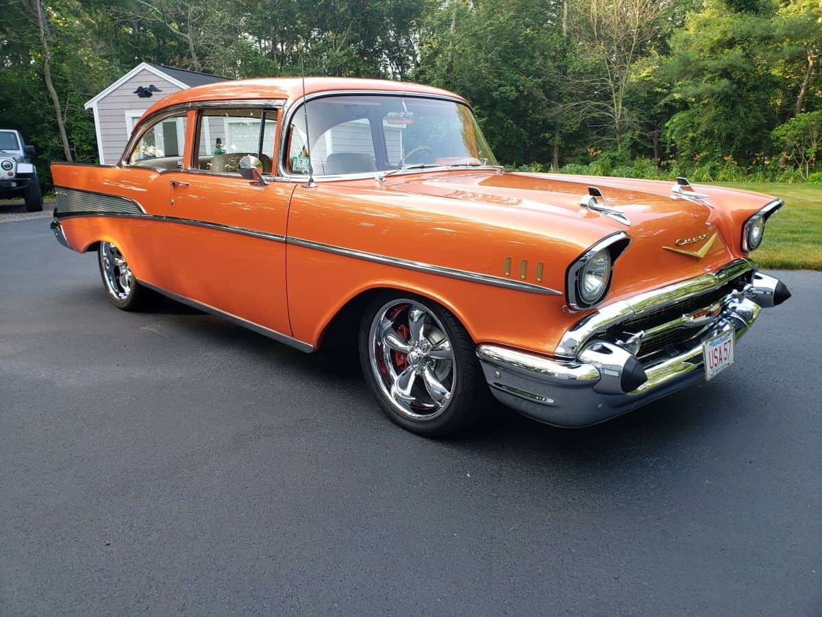 1957 Chevrolet Bel Air 2 Door Sedan thumbnail 4