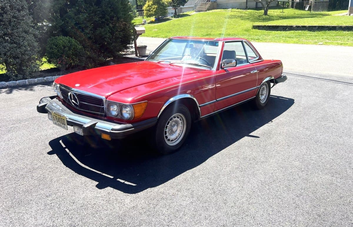 1983 Mercedes 380 SL Convertible thumbnail 3