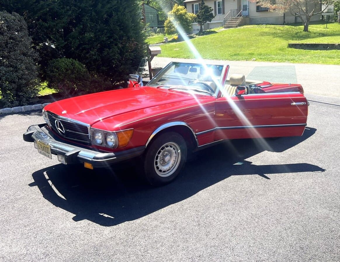 1983 Mercedes 380 SL Convertible thumbnail 4