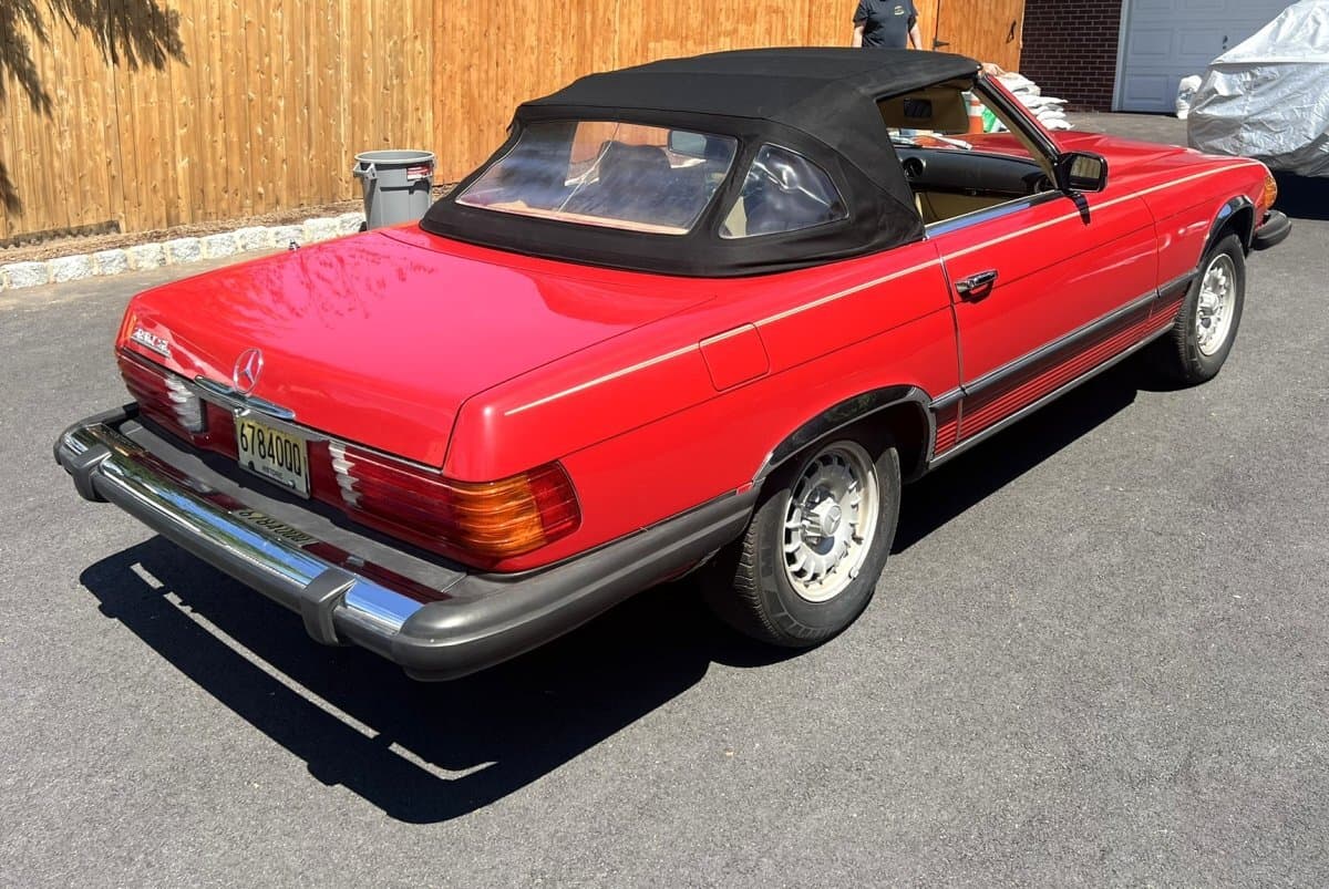 1983 Mercedes 380 SL Convertible thumbnail 5