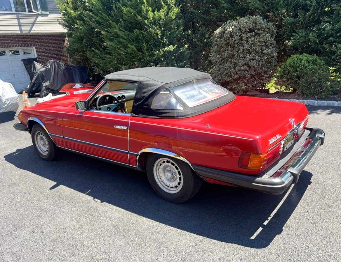 1983 Mercedes 380 SL Convertible thumbnail 6