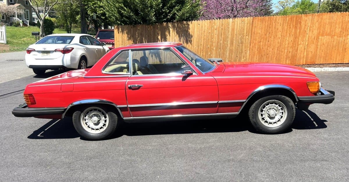 1983 Mercedes 380 SL Convertible thumbnail 7
