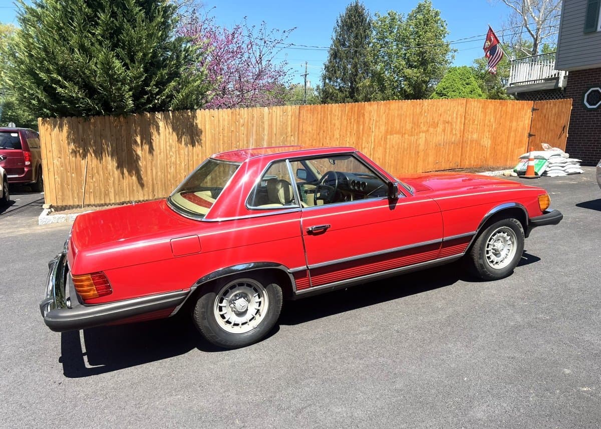1983 Mercedes 380 SL Convertible thumbnail 8