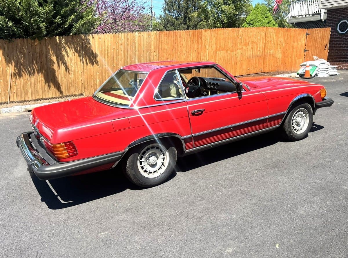 1983 Mercedes 380 SL Convertible thumbnail 9