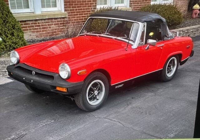 1980 MG Midget Convertible — photo 1